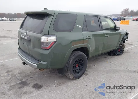 2022 Toyota 4Runner Trd Off Road Premium из США, поврежденный, VIN JTERU5JR0N6081782
